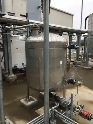 450 gal bendel 304 stainless steel pressure vessel