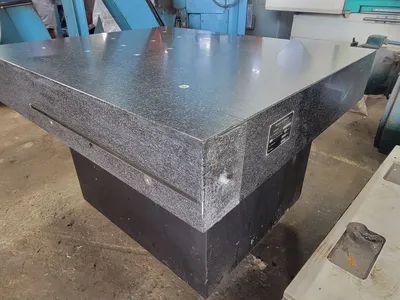 BROWN & SHARPE Granite Surface Plate 41" x 49" x 8" Thick GRANITE SURFACE PLATES | Cleveland Machinery Sales, Inc. (6)