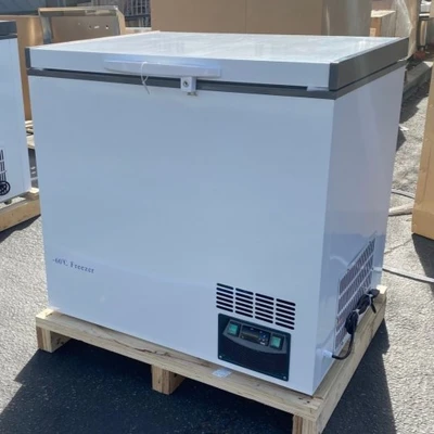 171-0416 35" Self Contained Seafood Fish Sashimi Freezer