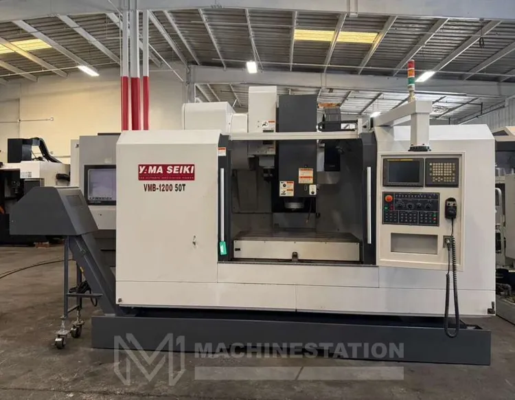 Used 2008 YAMA SEIKI VMB-1200 Vertical Machining Centers California US | MachineStation #80395