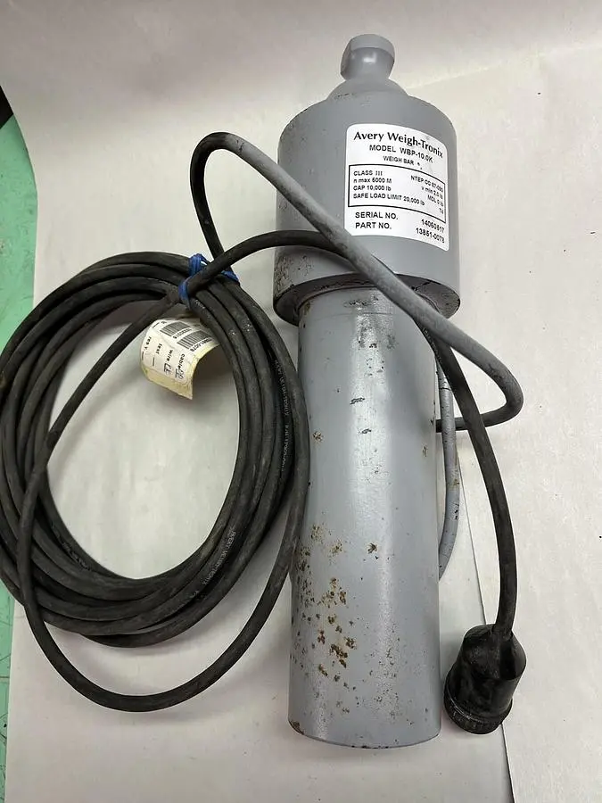 USED AVERY WEIGH-TRONIX 13851-0078