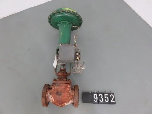 Fisher control valve type ED, size 3"-600, material wcb/316ss
