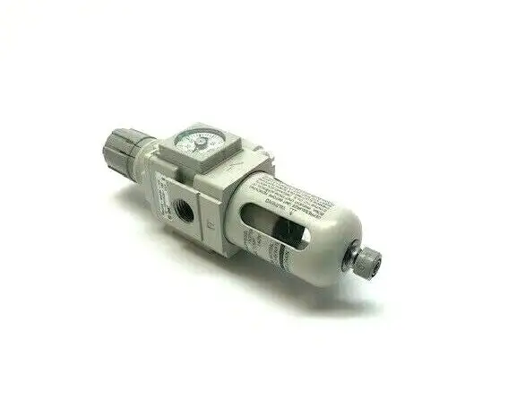 Used SMC PNEUMATIC PRESSURE FILTER REGULATOR Air Pressure Regulators | Maverick Industrial Sales #1107043