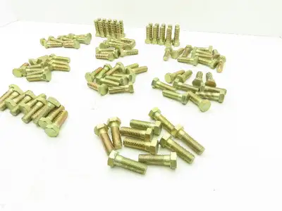 M14x2.0x50mm Hex Head Cap Screw Bolt Grade 8.8 Metric M14 2.0T 50mm Lot of 100