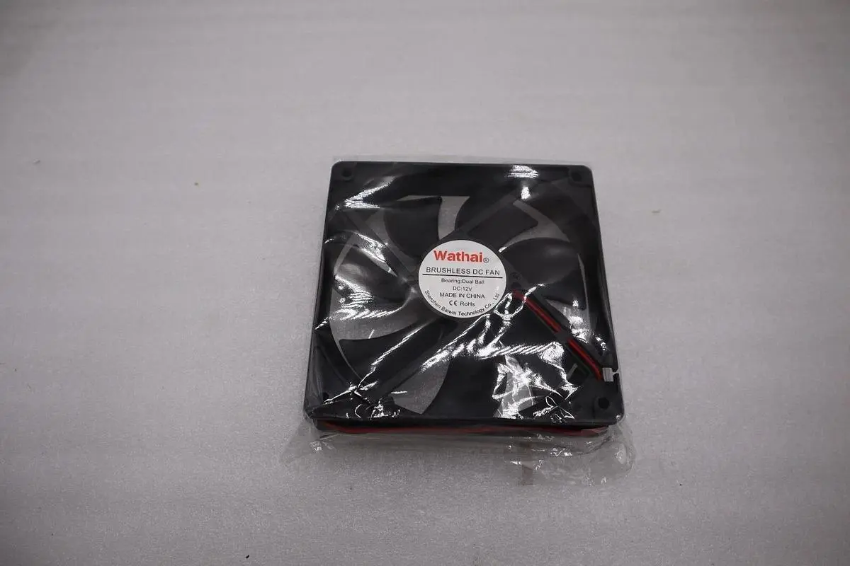 LOT OF 3 NEW OPEN BOX Wathai Brushless DC Fan Bearing Dual Ball DC 12V H447A