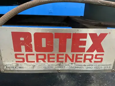 Used ROTEX 321 ED Rectangular Screeners Ohio US | HGR 24 #1414145
