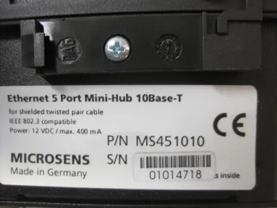 New Microsens MS451010 5 Port Mini Hub