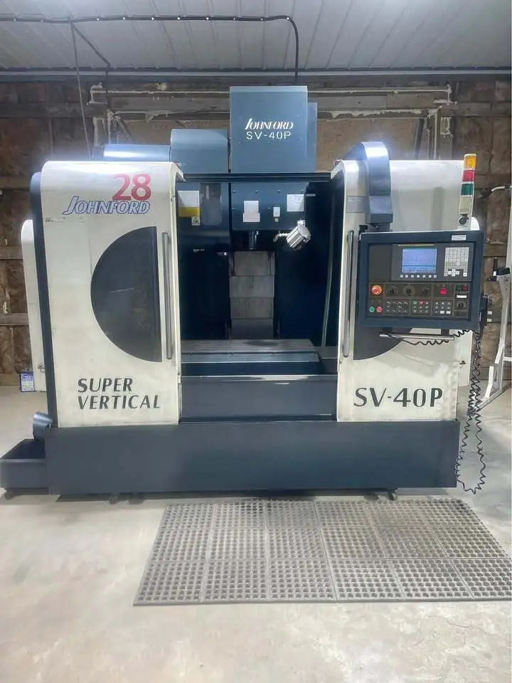 USED 2008 JOHNFORD SV-40P 3-AXIS CNC VMC