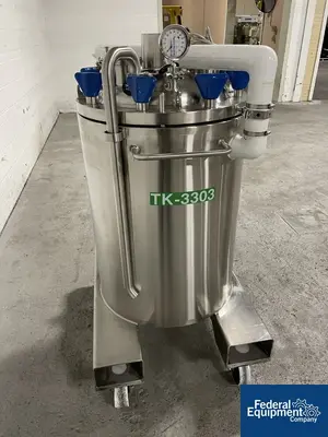 USED ITT 125 Liter Integrated Biosystems Cryovessel, 316L S/S, 50/65#