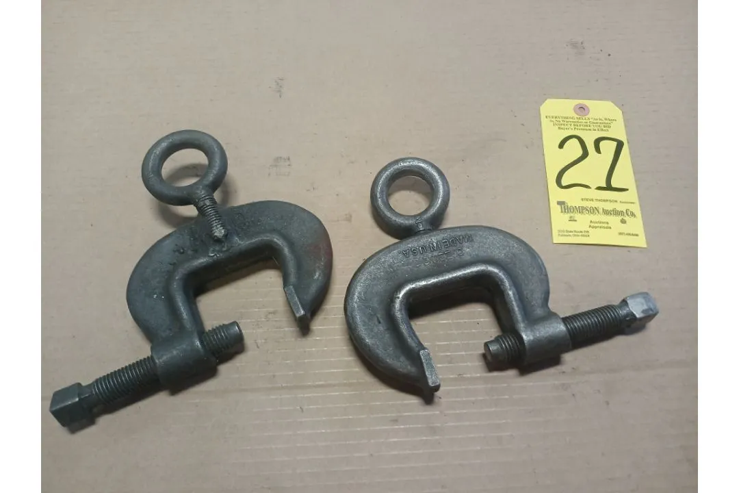 Used _UNKNOWN_ _UNKNOWN_ Clamps Ohio US | Thompson Auctioneers #1547295