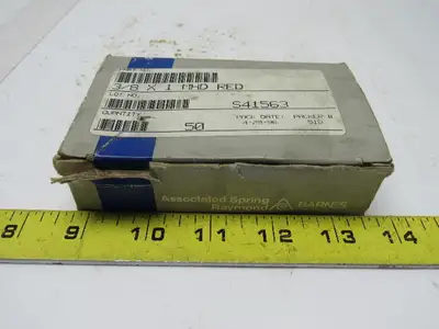 Raymond Barnes 3/8 X 1 MHD RED 3/8" X 1" Red Die Springs Box Of 50