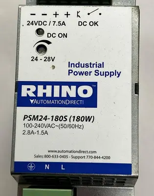 Used RHINO PSM24-180S Miscellaneous Equipment (Electrical & Power) | Surplus Asset Holdings #1201927