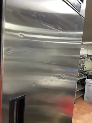 Used Maxx Cold Used 54" Maxx Cold MCR-49FDHC Stainless Two Section Reach In Refrigerator 120V Refrigerators Illinois US | Falcon Restaurant Supply #1374945