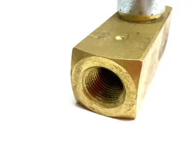 USED PARKER COLORFLOW IN-LINE HYDRAULIC FLOW CONTROL VALVE 1/2" CONNECTION