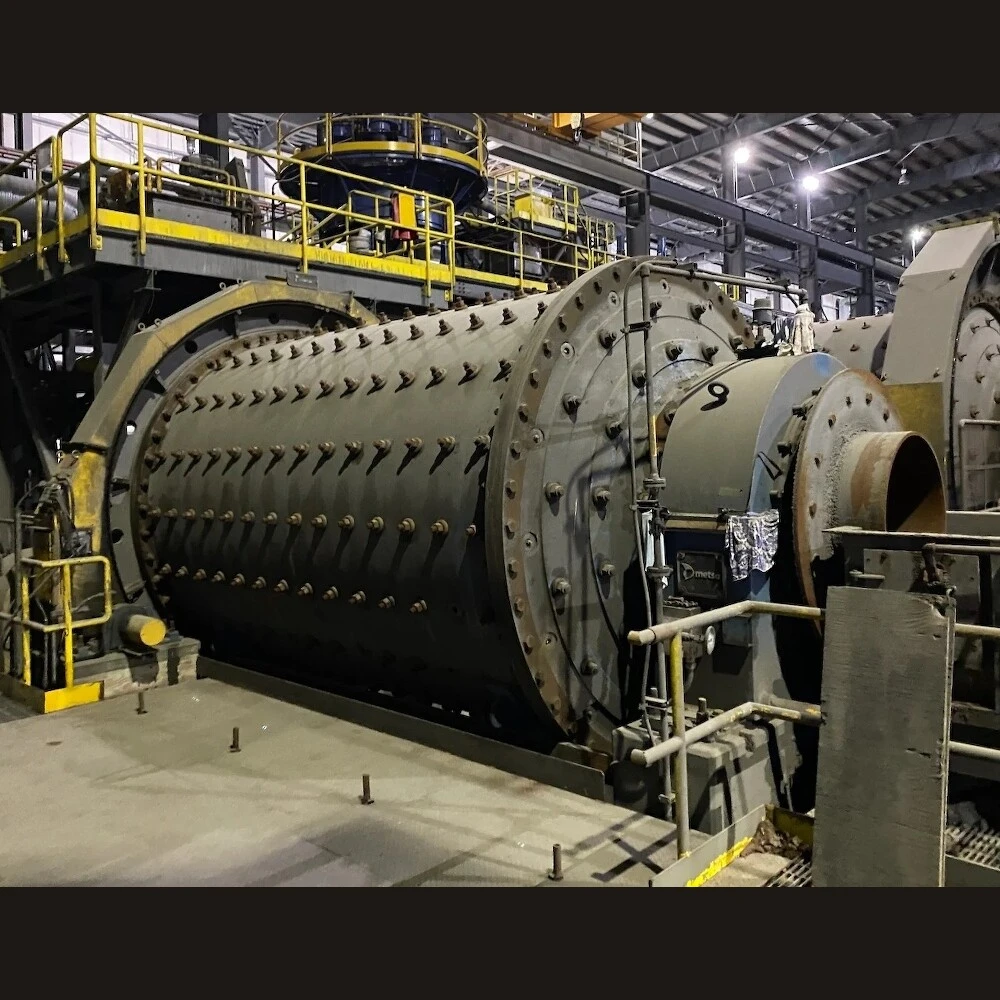 Metso 10ft Dia. x 14ft Long Rod Mill