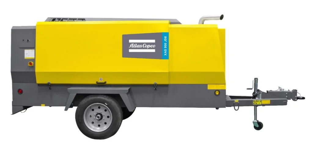 New ATLAS COPCO XAS 900 JD8 Portable Air Compressors | BARBEN IND LTD