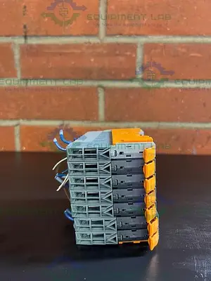 USED B&R X20 AT 2222 PLC MODULE W/ X20 BR 9300, X20 AI 4622, X20 PD 0011, X20 PD 0012