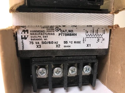 NEW Hammonds PT75MBMH