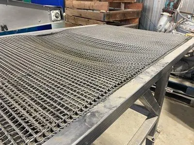 SS Belt Cooling Conveyor