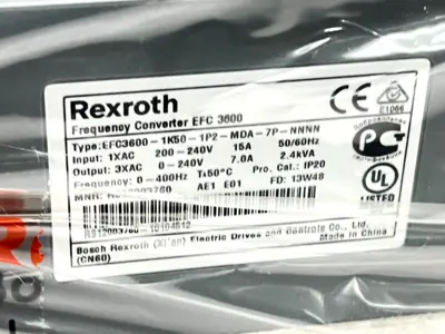 New | in-Stock Bosch Rexroth EFC 3600 Variable Speed Drives Michigan US | Maverick Industrial Sales #1467892