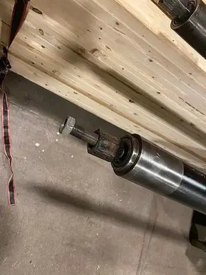USED APPLETON MFG. CORE CUTTER MANDREL