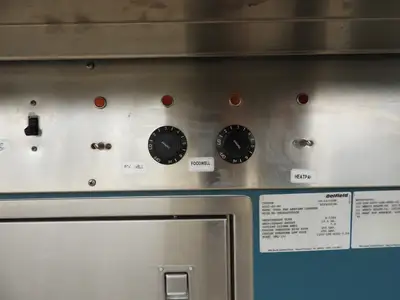 Used Delfield Used Delfield KCSC-60-NU Custom 60" Hot Food 3 Pan Steam Table with Heat Pad 220V Steam Tables (Food) Illinois US | Falcon Restaurant Supply #1376572
