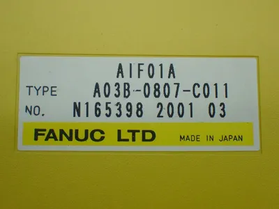 Used FANUC A03B0807C011 Input / Output Modules Ohio US | HGR 24 #885642