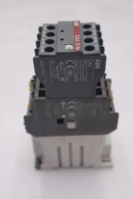 ABB CA5 Auxiliary Contact Block A600-Q300 AWG 12-16 CU Used #3592