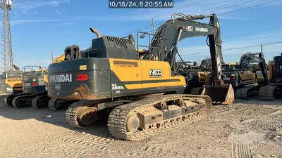 Used 2023 HYUNDAI HX480AL Crawler Excavators Texas US | National Equipment Dealers #1422424