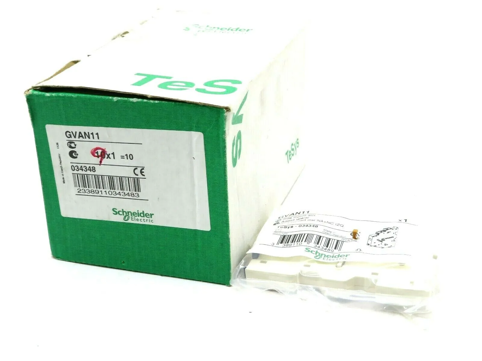 9 NEW SCHNEIDER ELECTRIC GVAN11 AUXILIARY CONTACT