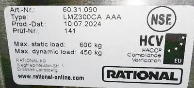 USED RATIONAL LM200CG.AXXXXX