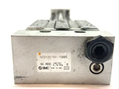 Used SMC Pneumatic Guided Cylinder Pneumatic Cylinders Michigan US | Maverick Industrial Sales #1401865
