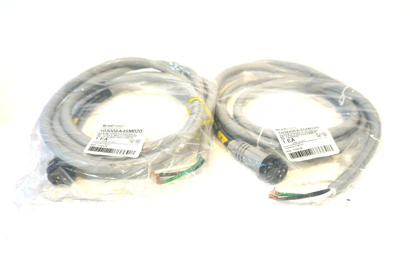 2 NEW DANIEL WOODHEAD 103006A45M020 CABLE