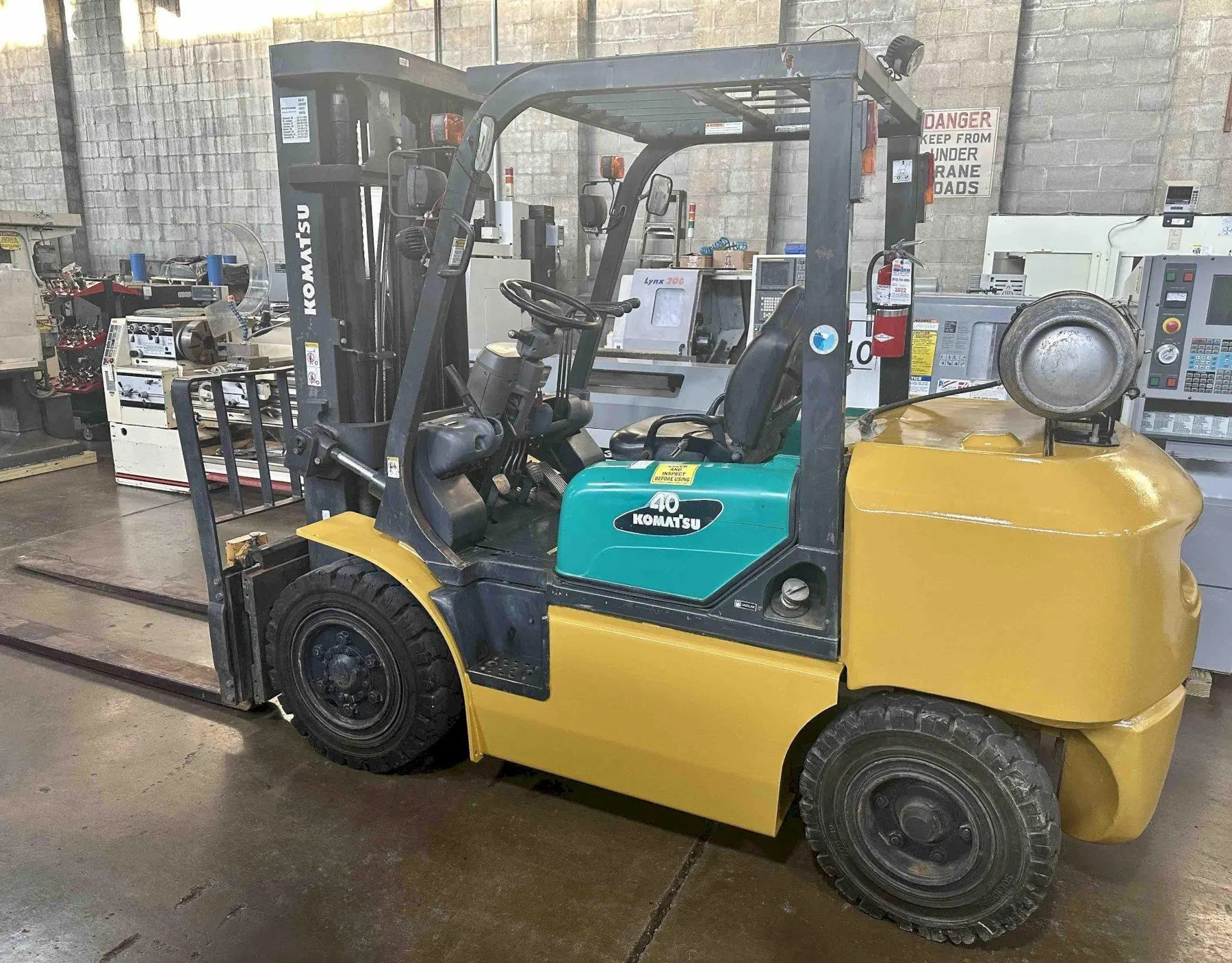 Used 2007 KOMATSU FG40ZT-8 Forklift Trucks Q11534 | Great