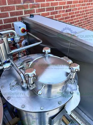 NEW CENTEC EMULSIFICATION SKID 10 GPM W/ 2 - 200L TANKS, FRISTAM FSP POWDER MIXER