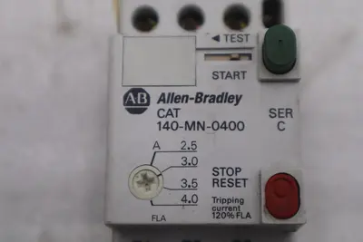 LOT OF 2 AB Allen Bradley 140-MN-0400 Manual Motor Starter STOCK K-3543