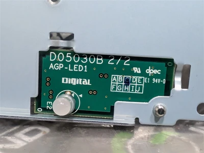 Digital D05030B 2/2 AGP-LED1 Indicator Board Assembly Rev. C Used