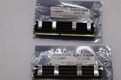 CRUCIAL PC2-5300 1GB DDR2 FULLY BUFFERED STOCK #K-1522A