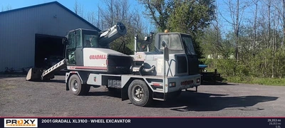 Used 2001 GRADALL XL3100 Wheel Excavators New York US | Proxy Equipment #1424201