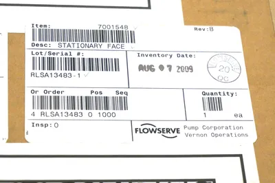 NEW FLOWSERVE 7001548 NUCLEAR SEAL