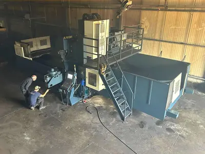 USED JOHNFORD X: 4100 - Y: 2800 - Z: 800 MM CNC 5 AXES