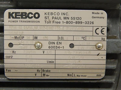 Used KEBCO _UNKNOWN_ A.C. Motors Texas US | OCO Industrial #1599578
