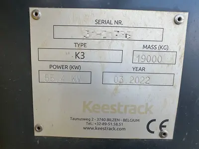 Used 2022 KEESTRACK K3 SCREENER Vibratory Screens New Jersey US | Proxy Equipment #1385388