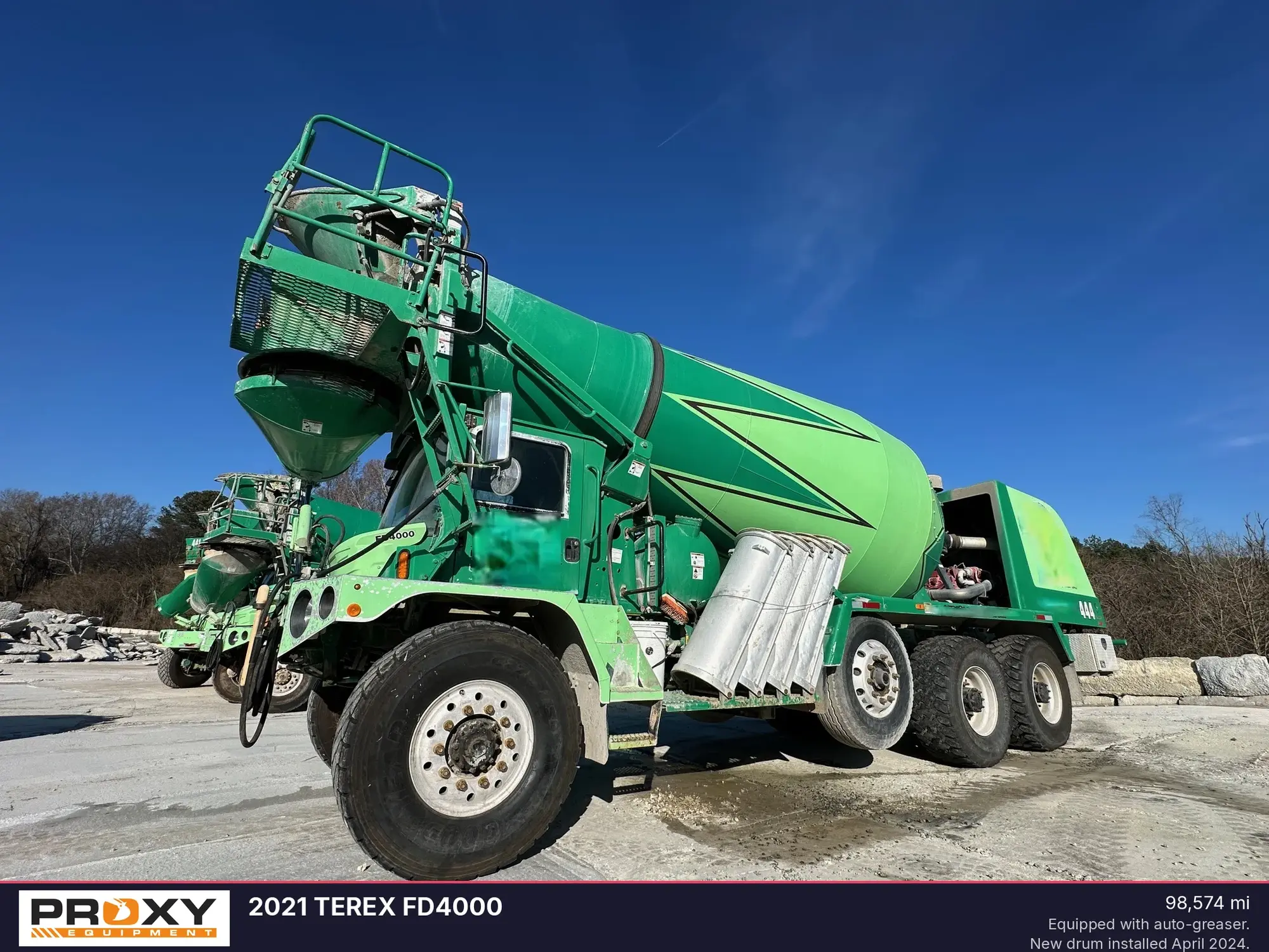 Used 2021 TEREX FD4000 Cement Mixers Georgia US | Proxy Equipment #1381961