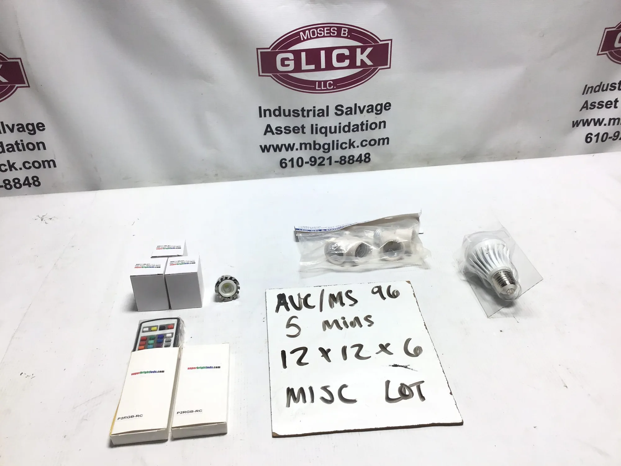 Maxxima Splitter/MR11-WLX1 Bulbs/Remotes (MISC LOT)