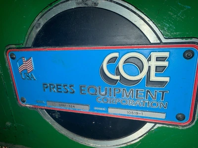 Used COE PRESS CPRF-324 High Speed Production Presses Michigan US | iGAM Industrial Marketplace #944579