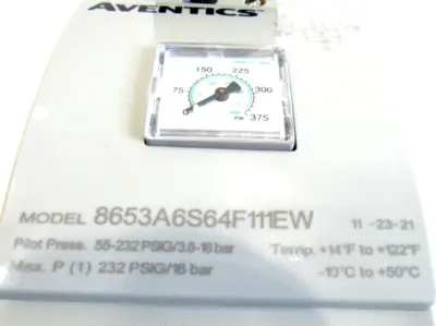 NEW AVENTICS 8653A6S64F111EW EXHAUST VALVE