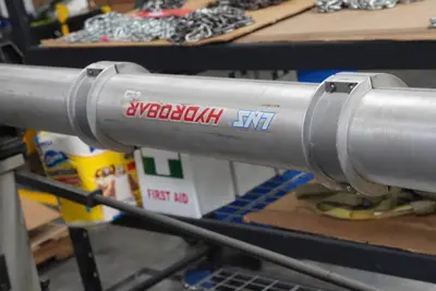 LNS Hydrobar Hydraulic Bar Feeder - 12' x 1-3/8" Capability