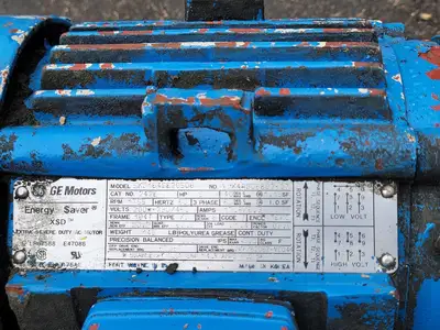 5 hp Electric Motor 5KS184SE205D8 w/ Pump