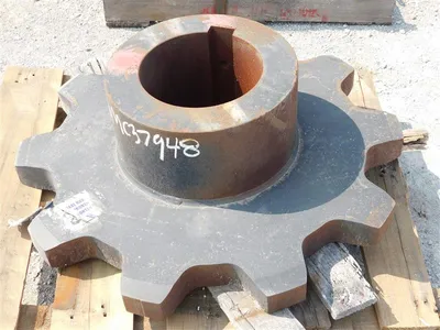 Unbranded 4065B10 Sprocket 30" Diameter 9" Bore 9-3/4" Thru 2" Keyway Width Used